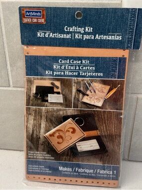 ArtMinds Card Case Leathercraft Kit New